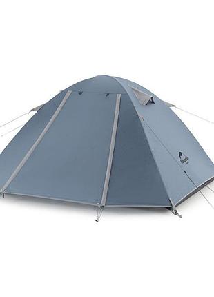 Палатка двухместная naturehike p-series nh18z022-p, 210t/65d, темно-синяя