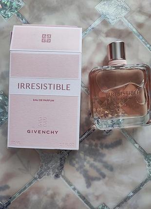 Продам новую парфюмированную воду givenchy irresistible 80 мл