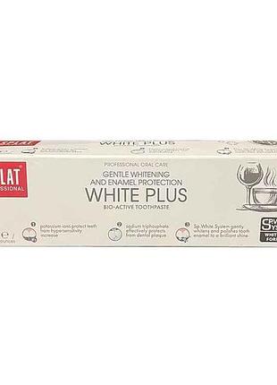 Паста зубна professional compact white plus new 40мл тм splat