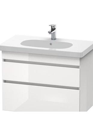 Тумба под умывальник, duravit durastyle, 800х453, белый глянец (ds6484-22)