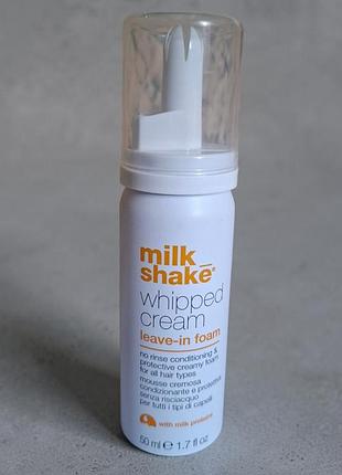 Milk_shake leave-in whipped cream foam
незмиваючий догляд для всіх типів волосся мініатюра 50 мл