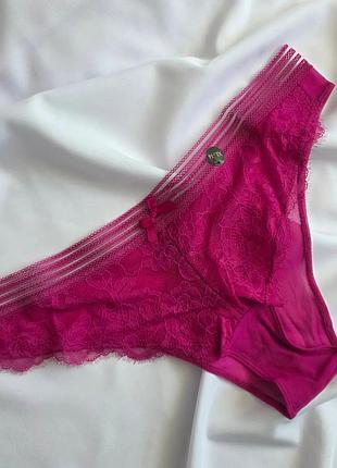 Трусики бразилиана кружевные плюс сайз hunkemoller xlsk 14 xxlrust 16
