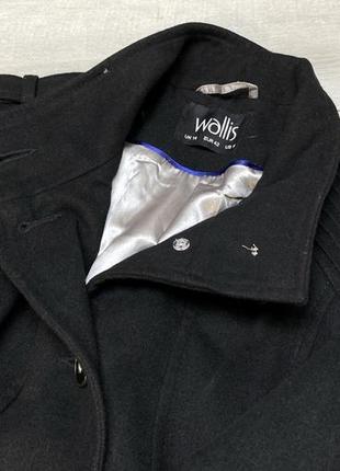 Пальто фирменное wallis, приталенное8 фото