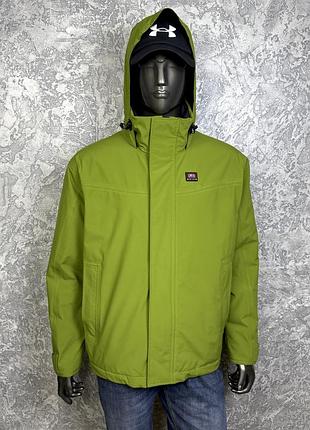 Skila gore-tex куртка ветровка 50 l размер трекинговая зелёная