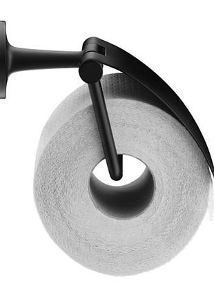 Держатель туалетной бумаги duravit starck t, черный матовый (0099404600)