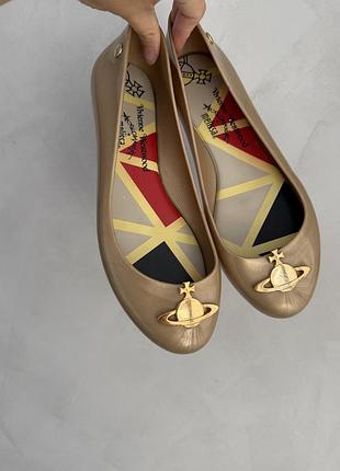 Оригінальні балетки vivienne westwood for melissa space love
