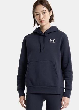 Темно-синє худі від бренду under armour
