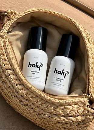 Набор холодное восстановление для волос - holy cold restore, 100+100ml