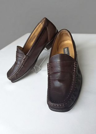 Лофери шкіряні bally італія, розмір 35,5, устілка 23 см
