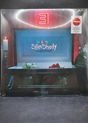 Eminem - the death of slim shady (coup de grâce) limited edition 2lp color vinyl (запакована) /платовка /винил /vinyl /vintage