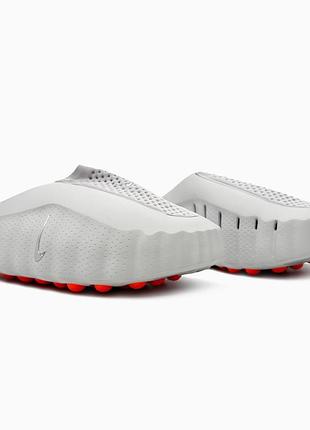 Тапочки женские nike mind 001 grey mules nik-0846