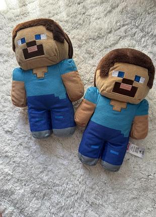 Оригінал м'яка іграшка майнкрафт стів mattel minecraft steve заввишки близько 25 см