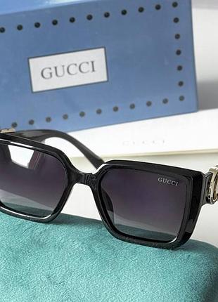 Жіночі сонцезахисні окуляри з поляризацією gg (41320) black