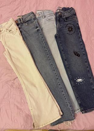 Джинси zara , only для дівчинки