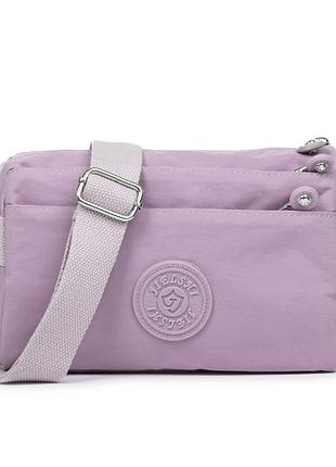 Podium сумка женская текстиль полиамид jielshi 1653 l.purple распродажа