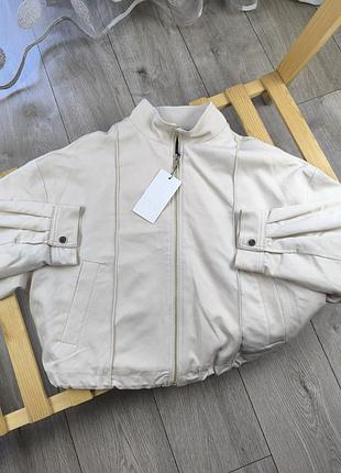 Женский бомбер zara