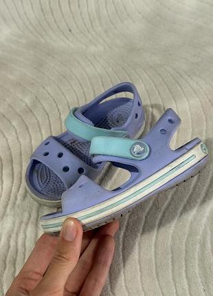 Оригінальні гумові босоніжки crocs c6