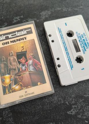 Касета oh mummy (zx spectrum)