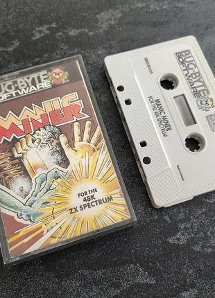 Кассета manic miner (zx spectrum)