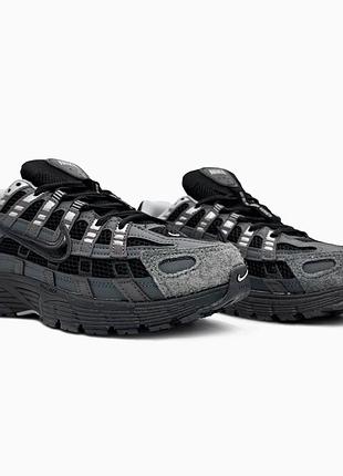 Кроссовки мужские nike p-6000 anthracite black chrome
