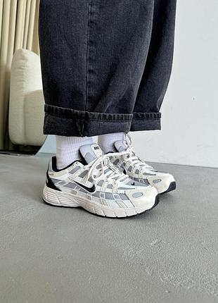 Кросівки жіночі nike p-6000 beige/grey
