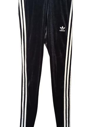 Adidas,велюрові жіночі лосини р.с