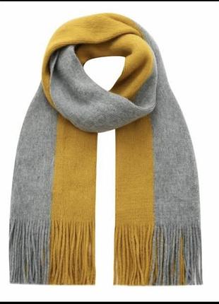 Двосторонній мʼякий акриловий шарф 🧣