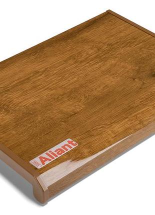 Підвіконня aliant коричневий дуб (золотий) — lalbero bruno пластиковий пвх