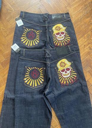 40/34 та 42/34 оригінальні джинси eight 732 у нестандартному streetwear / y2k стилі.