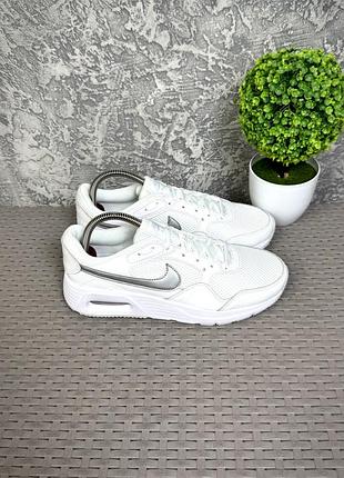 Nike air max кроссовки 39 размер спортивные белые