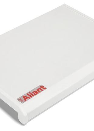 Підвіконня aliant білий матовий пластиковий пвх 700