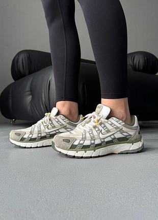 Кросівки жіночі nike p-6000 light army/cargo khaki
