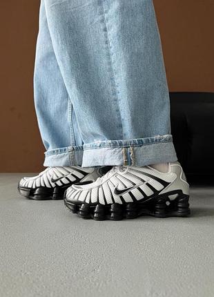 Кросівки жіночі nike shox tl black/white