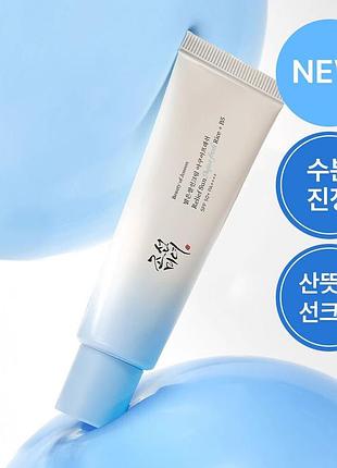Уценка!!! молочко для лица солнцезащитнный beauty of joseon relief sun aqua-fresh: rice+b5 spf50+/pa++++ 50мл