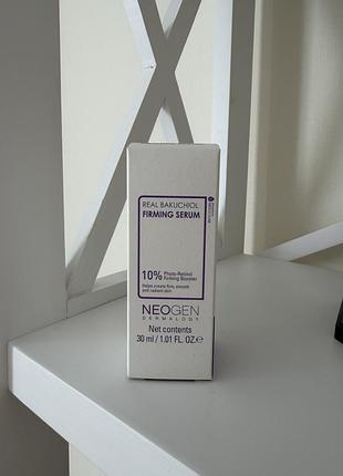 Зміцнювальна сироватка з бакучиолом neogen - dermalogy real bakuchiol firming serum 30ml