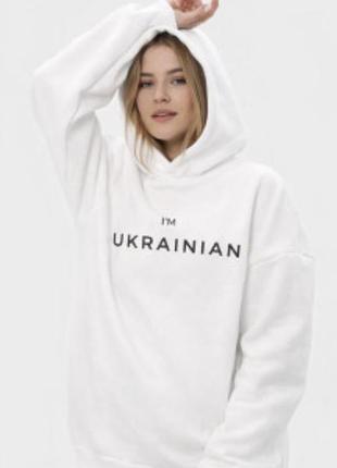 Худі біле  жіноче