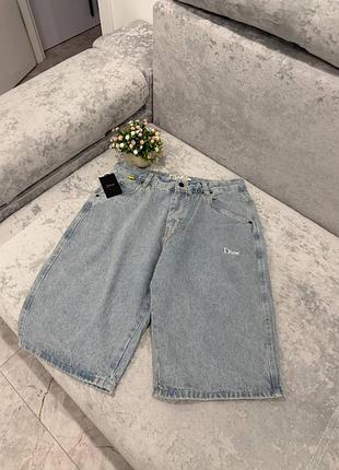 Джинсовые шорты dime | светлые | s–xl | джинс | мужские