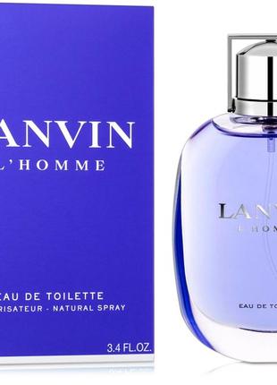 Lanvin lanvin l'homme чоловіча туалетна вода 100мл