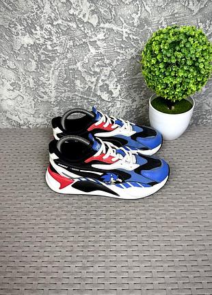 Puma rs-x sonic кроссовки 34 размер детские беговые