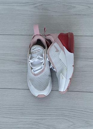 Дитячі кросівки air max 270 bp білий nike
