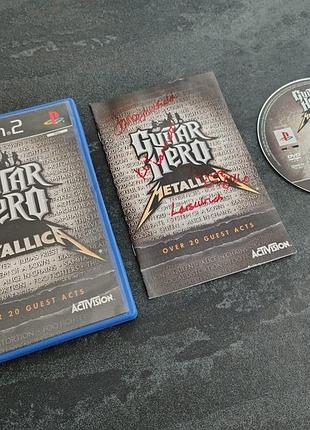 Диск guitar hero metallica (playstation 2)