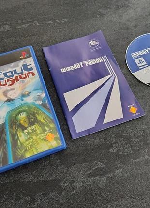 Диск wipeout fusion (playstation 2)