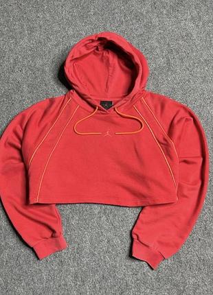 Червона толстовка світшот air jordan