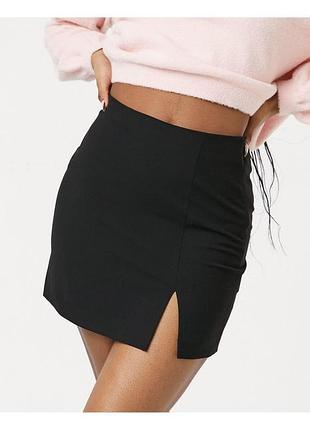 Мини юбка в стиле 90х pull &amp; bear 3