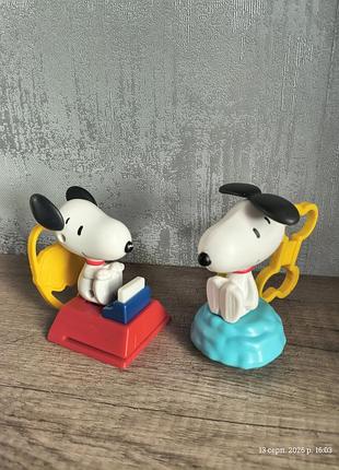 Снупи, снупы хэппи мил, игрушки макдональдс