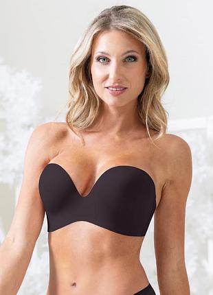 Культовий безшовний бюстгальтер без бретелей wonderbra ultimate strapless bra 85с