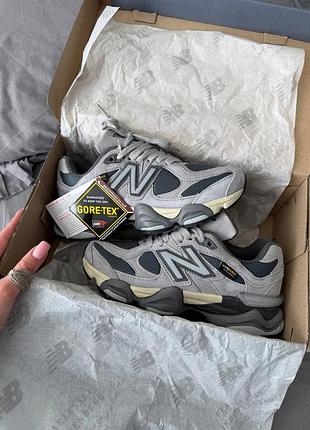 Стильные женские кроссовки new balance 9060 cordura grey