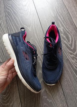 Мягкие и удобные оригинальные женские кроссовки skechers, 39 размер