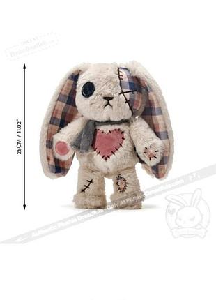 Іграшка plaid love rabbit plushie dreadfuls 4