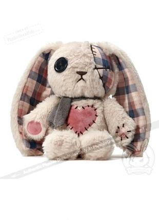 Іграшка plaid love rabbit plushie dreadfuls